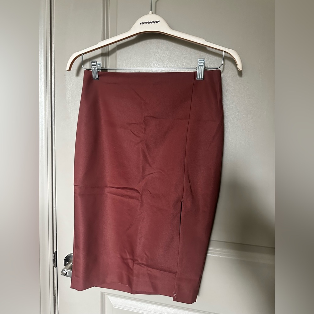 Express - Midi Pencil Skirt - Rose